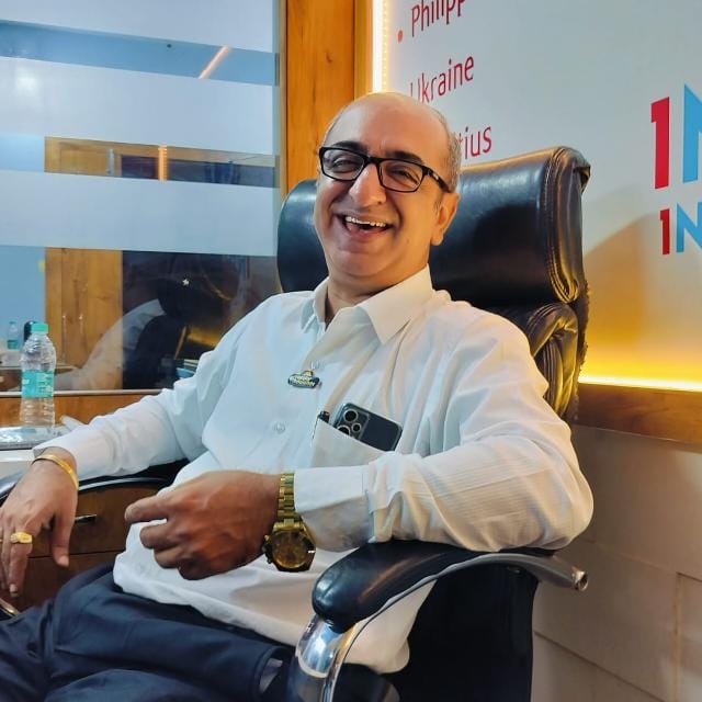 Navin Harjwani — NRI Medical Admission Expert with 20+ years experience